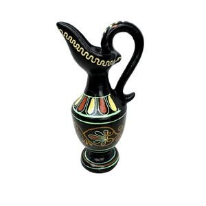 Greek Handmade/Painted Ancient Corinthian Inspired Art Pottery D. Vassilopoulos